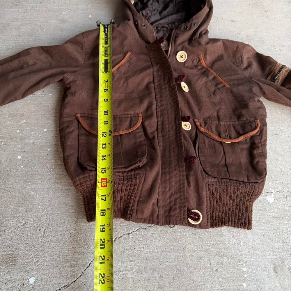 90s abercrombie fitch brown - Picture 4 of 5
